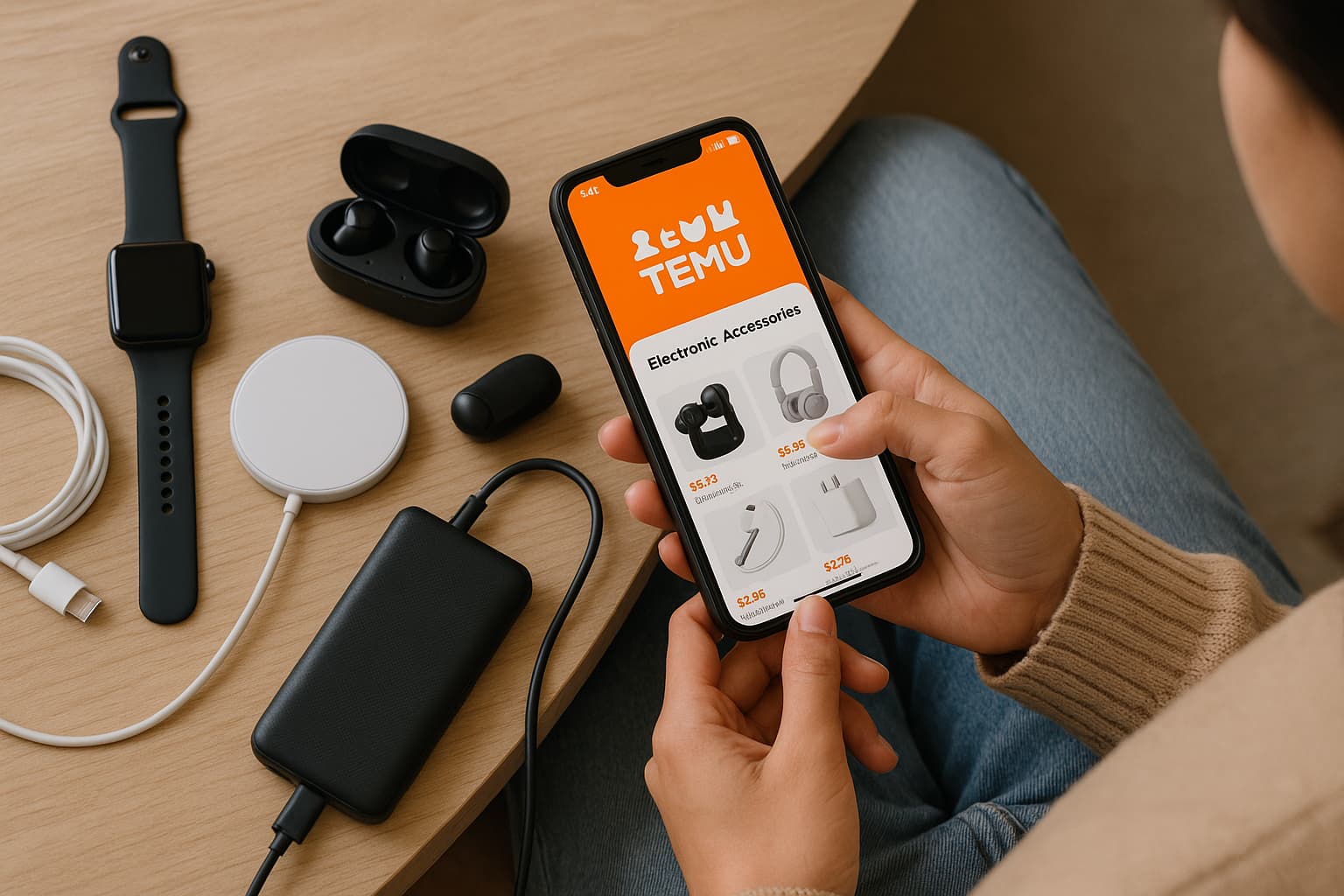 Temu Electronic Accessories for Everyday Tech Needs