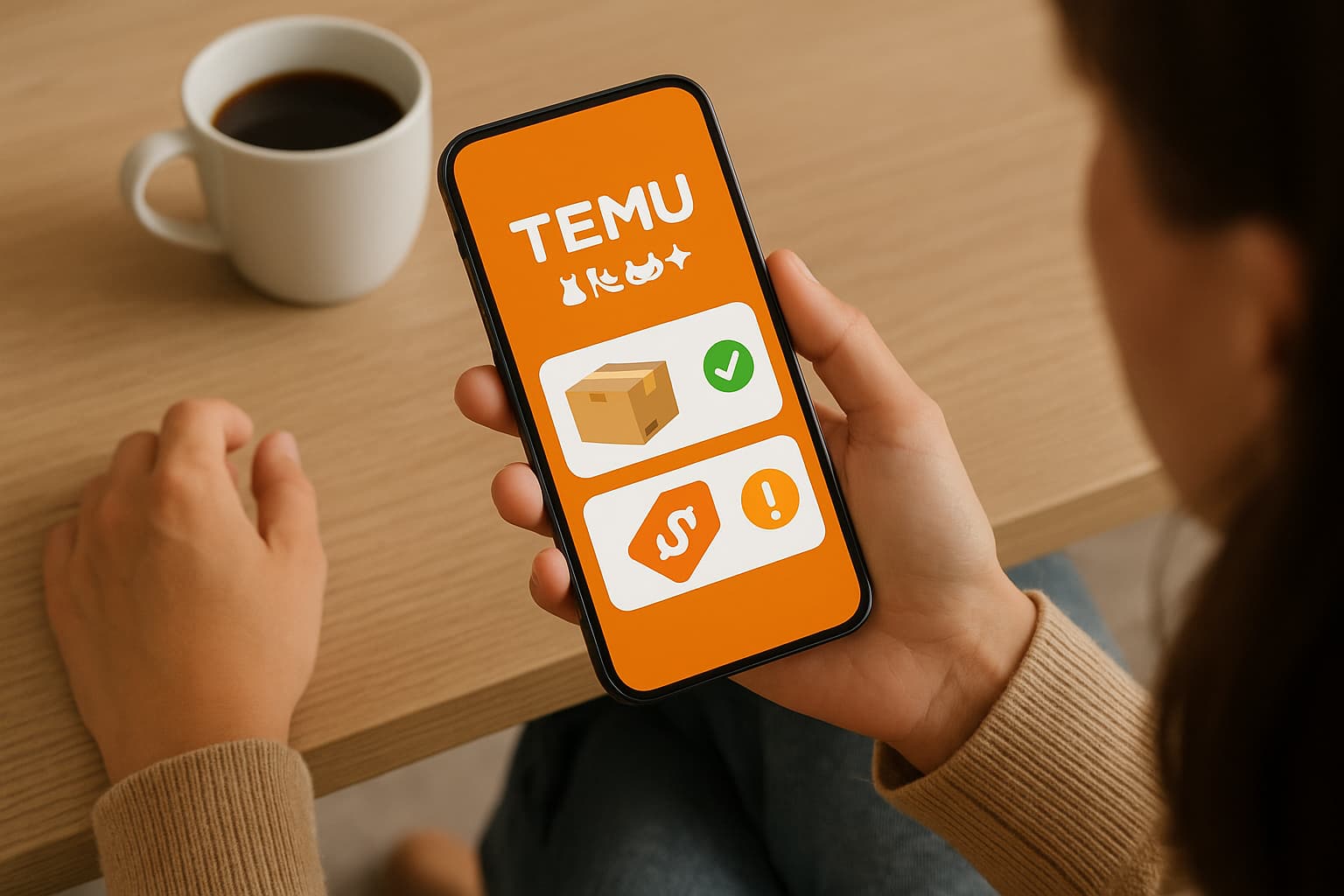 Temu order and deal notifications for smarter shopping